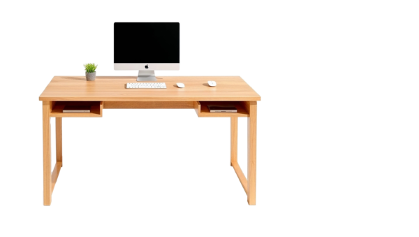 larg simple computer desk