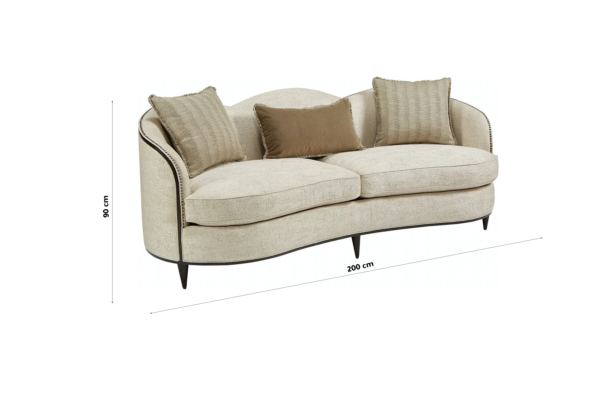 Curva Perla Loveseat - Image 2