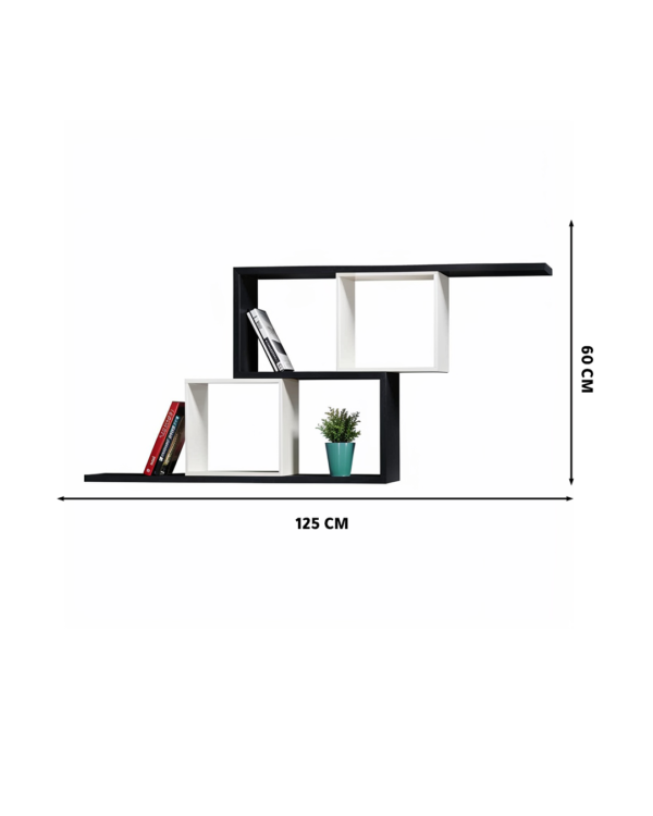 Wall Shelves - White & Black - Image 3
